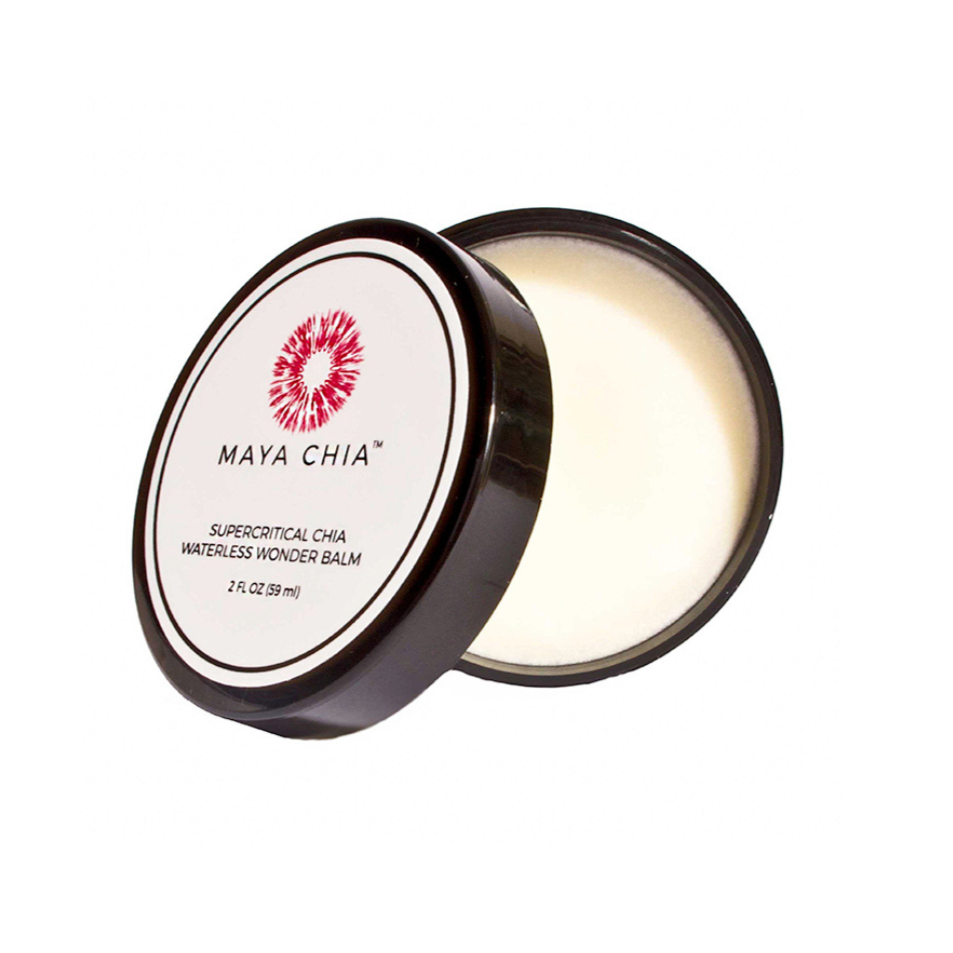 Maya Chia Supercritical Chia Waterless Wonder Balm - Hydrating Face & Body Moisturizer for Dry Skin - Perfect for Travel & On-the-Go Skincare