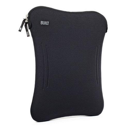 BUILT 17 Plus Neoprene Laptop Sleeve for WideScreen Laptops - Protective Zippered Case (Black) - Perfect for Travel, Office & School Use