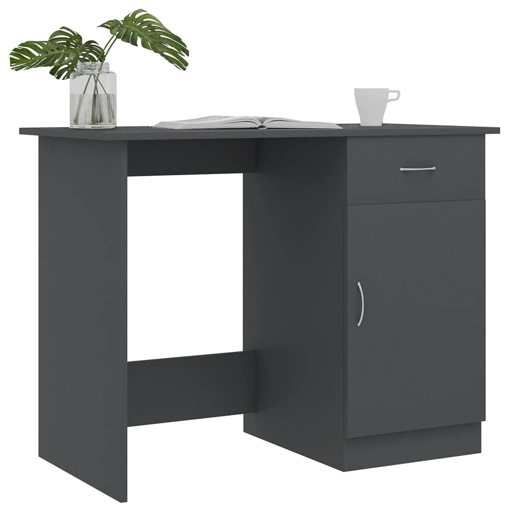 Ergonomic Adjustable Laptop Workstation with Drawer - Home Office Desk for Computer, Study & Workspace - Perfect for Remote Work, Gaming & Small Spaces