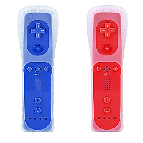 Wii Remote Controller for Nintendo Wii & Wii U - Wireless Gamepad (Navy/Red) - Perfect for Gaming & Family Fun