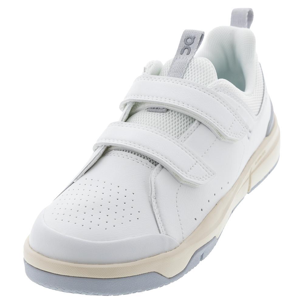 Juniors The Roger Shoes - White & Glacier Sneakers for Women | Comfortable Athletic Shoes for Running, Walking & Casual Wear