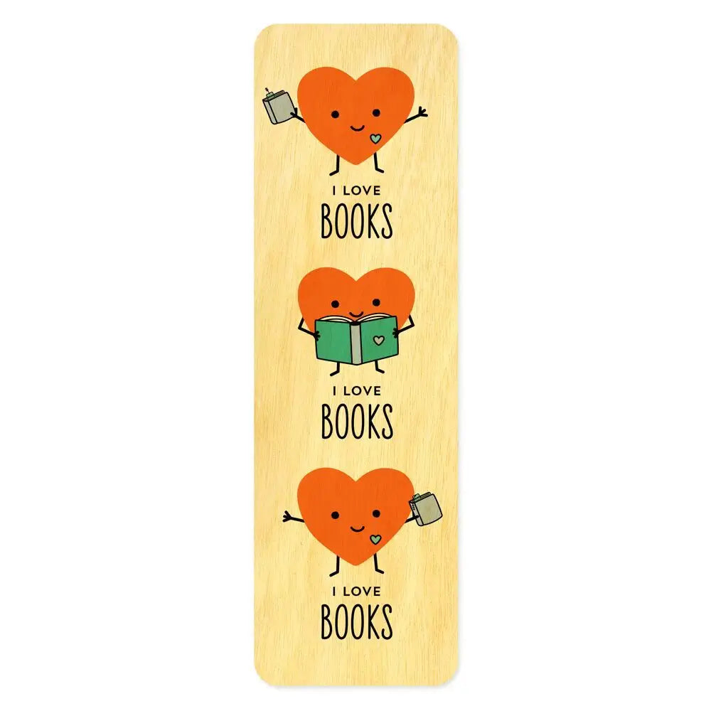 Happy Hearts Bookmark - Cute Heart-Shaped Bookmark for Women & Girls, Perfect for Reading, Gifts, and Book Lovers (Set of 3) - Ideal for Valentine's Day, Birthdays, and Book Club Favors