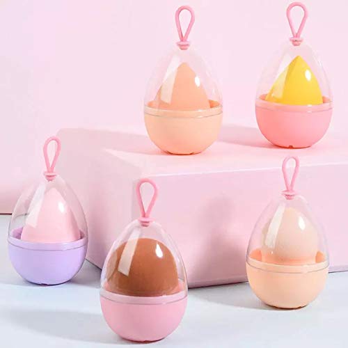 Bellezza Beauty Blender Sponge Set - 2 Pack with Ventilated Storage Case for Flawless Makeup Application | Perfect for Foundation, Concealer & Powder Blending at Home or Professional Use