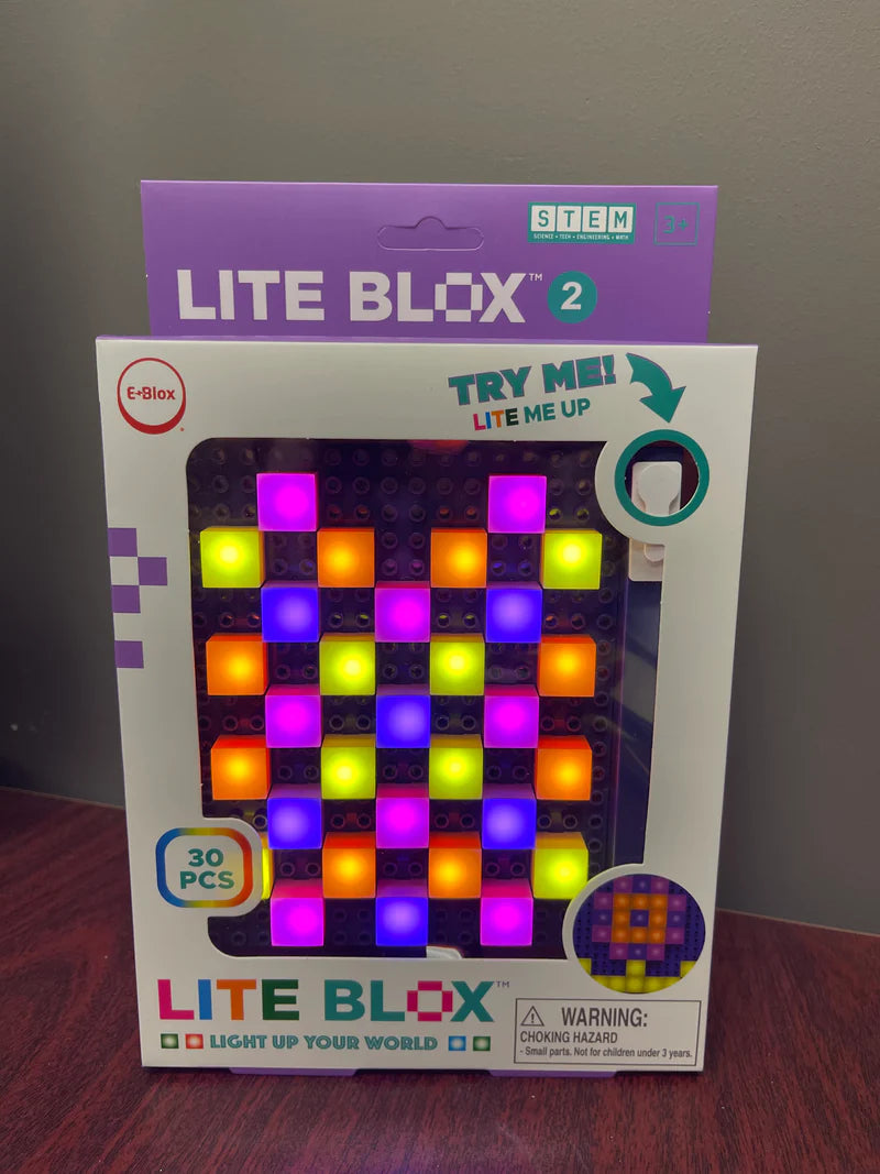Lite Blox 2 - Premium Building Blocks for Kids & Adults | Creative STEM Educational Toys | Perfect for Home, School & Office Play