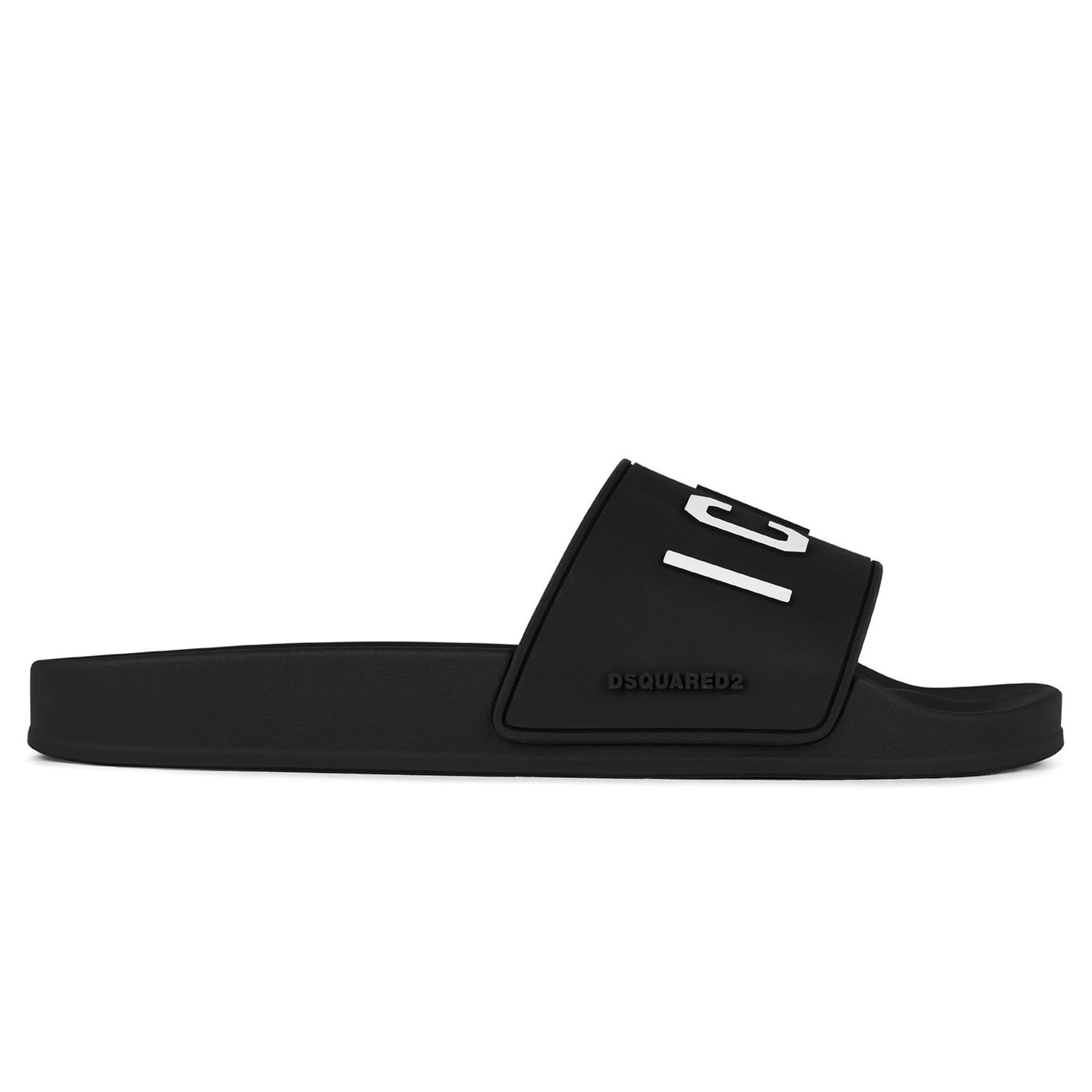 Dsquared2 Icon Pool Slides - Stylish Designer Flip Flops for Men & Women - Perfect for Beach, Pool, and Summer Vacations