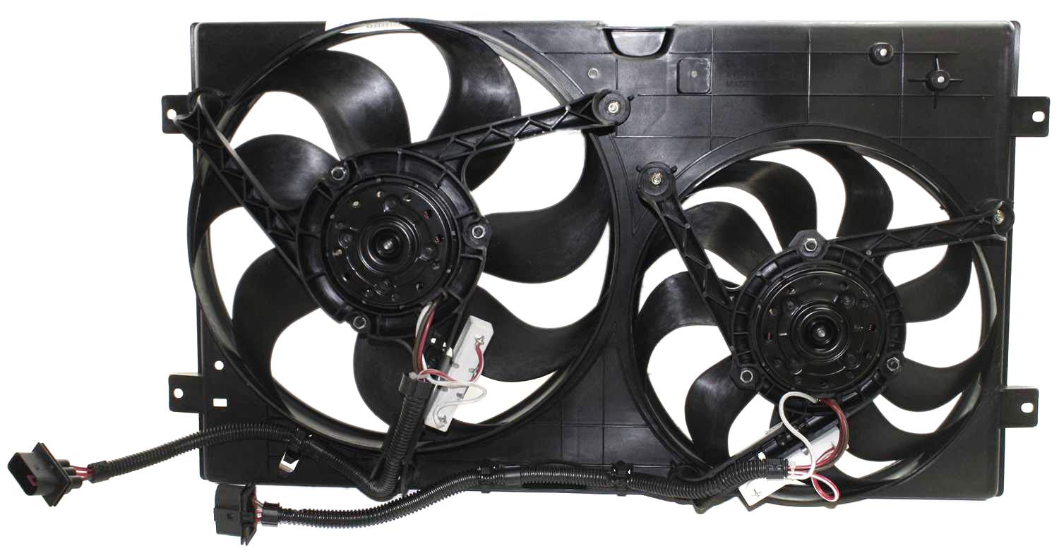 Evan Fischer Radiator Cooling Fan Replacement for 1998-2006 Volkswagen Beetle - Compatible with Partslink VW3115101 - Perfect for Engine Overheating Prevention & Summer Driving