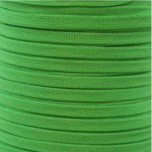 Flat Athletic Shoelaces - Custom Length with Durable Tips - Lime Green (1 Pair Pack) - Perfect for Running, Gym & Casual Sneakers
