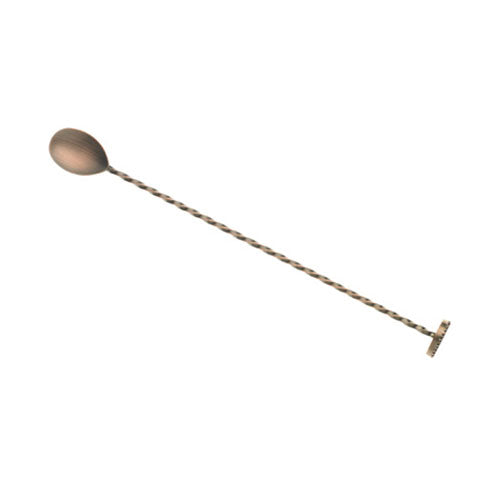 Mercer M37018ACP Barfly Bar Spoon with Muddler - 11 13/16