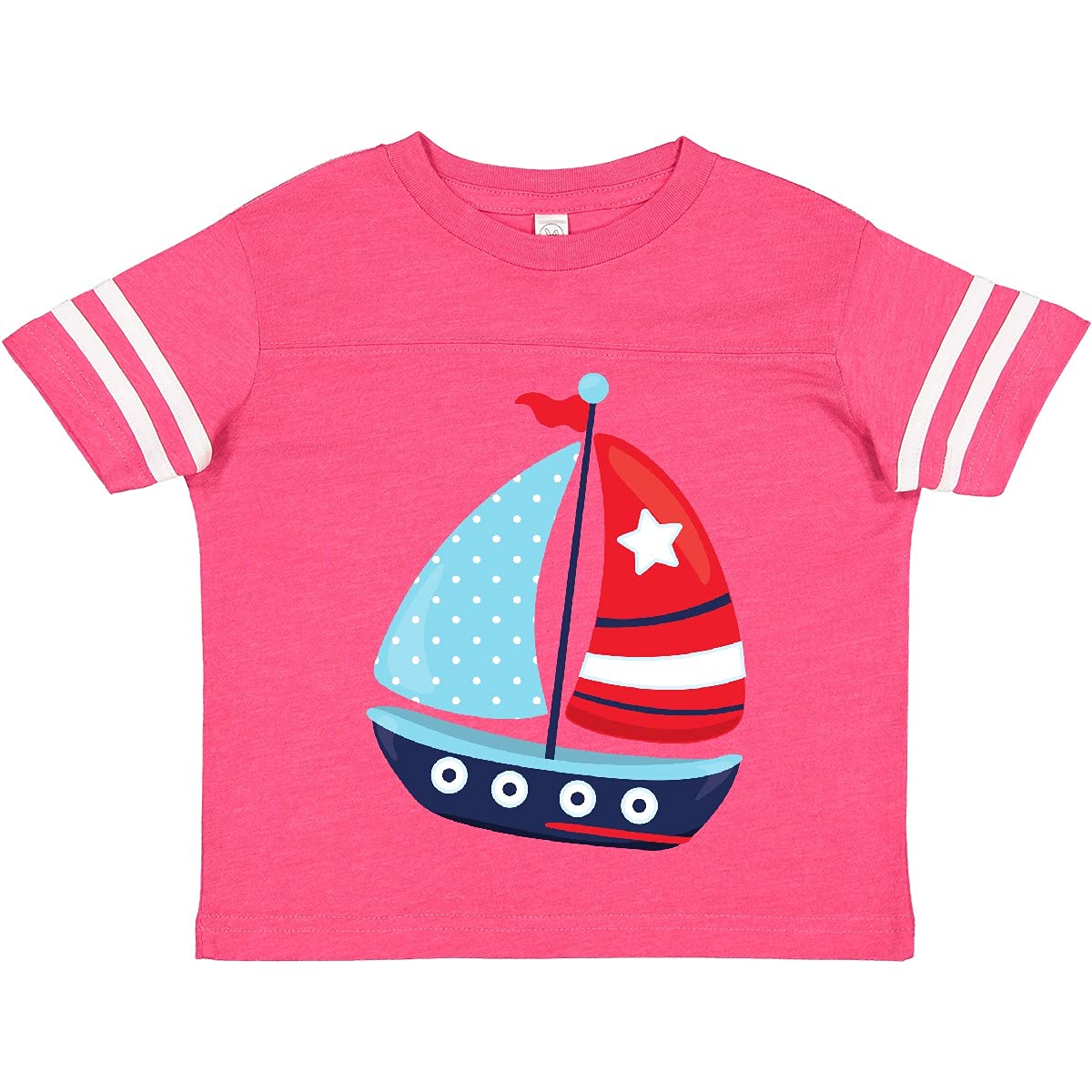Sailing Boat Toddler T-Shirt - Nautical Sailor Outfit for Kids