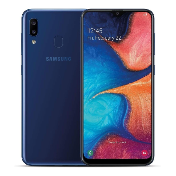 Samsung Galaxy A20 5G Unlocked Smartphone - 32GB Storage, Deep Blue Color | Perfect for Streaming, Gaming & Productivity on the Go
