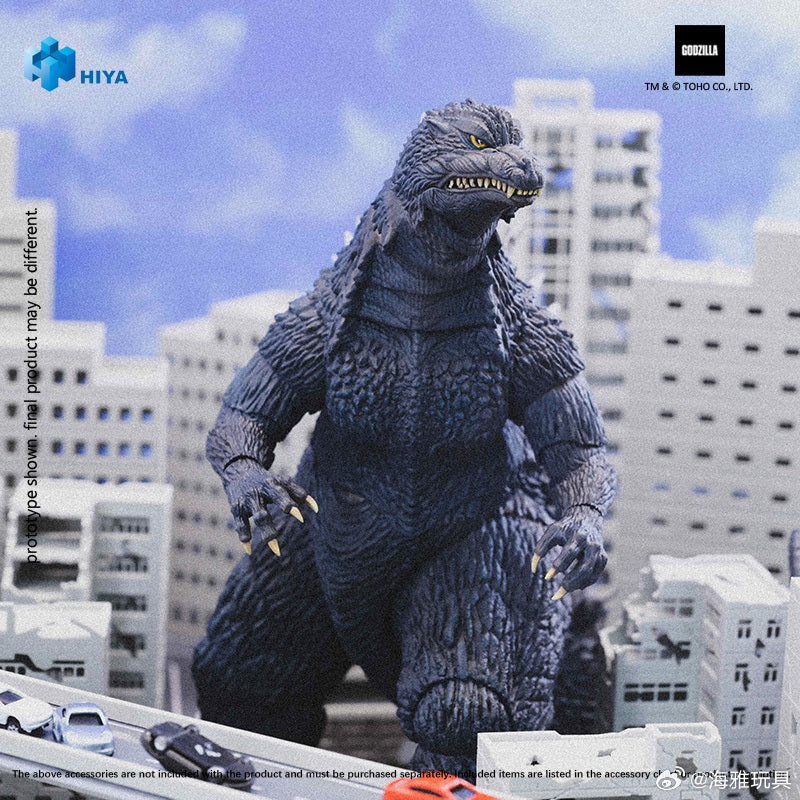 HIYA 7-Inch Godzilla vs Mechagodzilla 2002 Action Figure - Highly Detailed Collectible Toy for Anime & Movie Fans | Perfect for Display, Gifts & Godzilla Collections