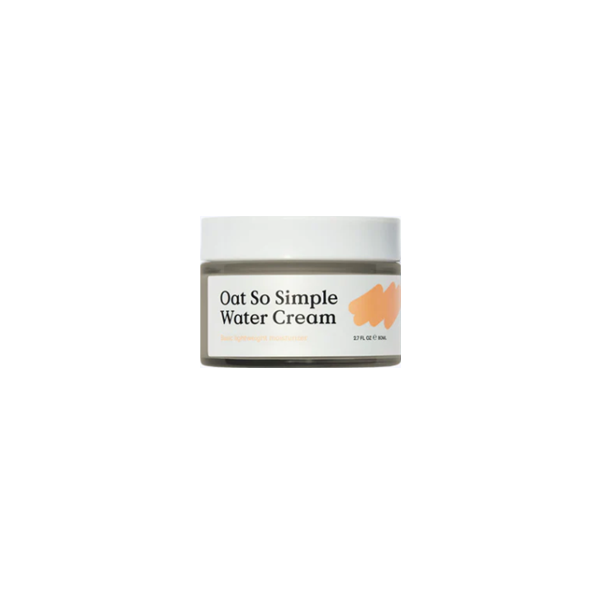 KRAVEBEAUTY Oat So Simple Water Cream - Hydrating Moisturizer for Dry & Sensitive Skin | Daily Face Cream for Women & Men | Perfect for Day & Night Skincare Routine