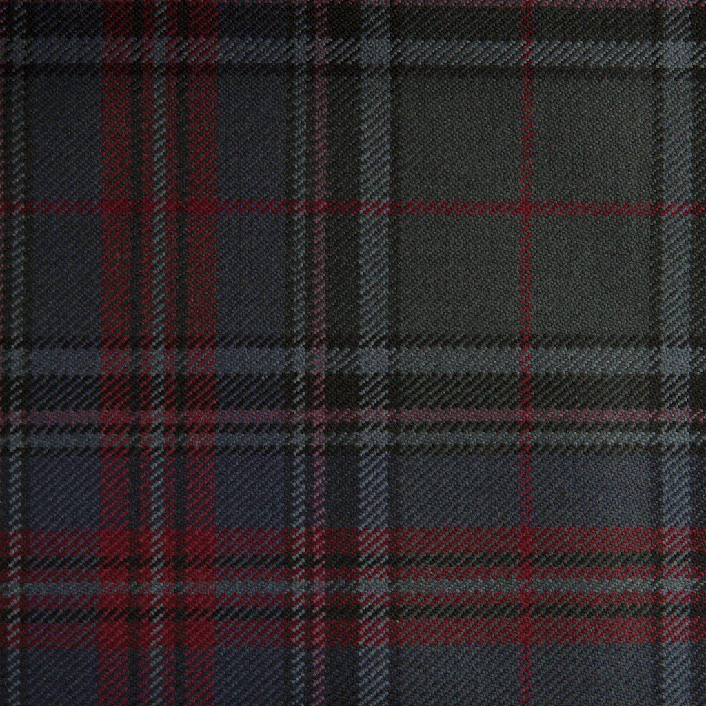 Authentic Grey Stewart Tartan Fabric - Premium Scottish Clan Tartan for Kilts, Scarves & Home Decor | Perfect for Traditional Outfits, DIY Crafts & Highland Events