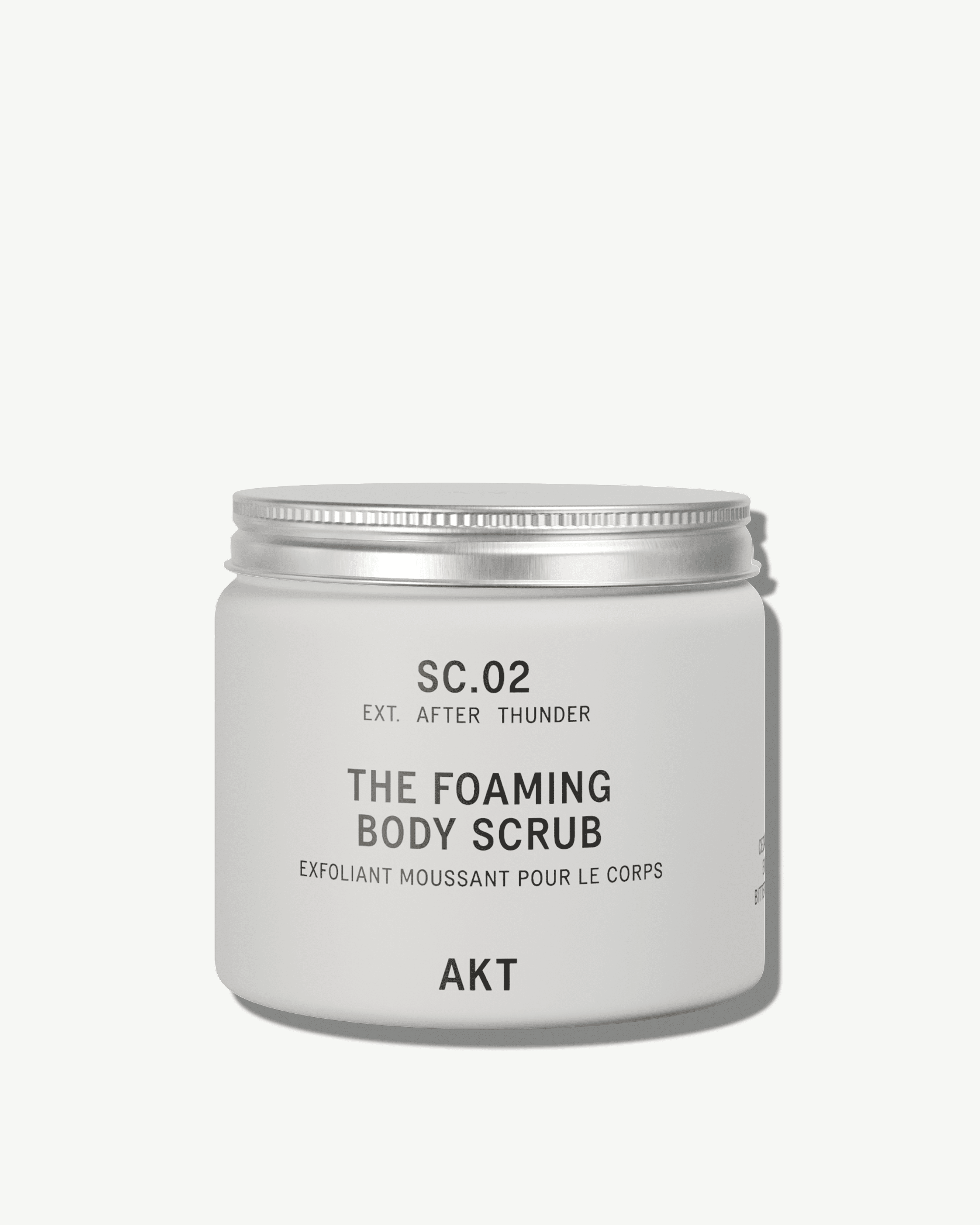 Exfoliating Foaming Body Scrub SC.02 After Thunder - Deep Cleansing & Skin Renewal for Smooth, Glowing Skin | Perfect for Post-Workout, Spa Day & Self-Care Routine