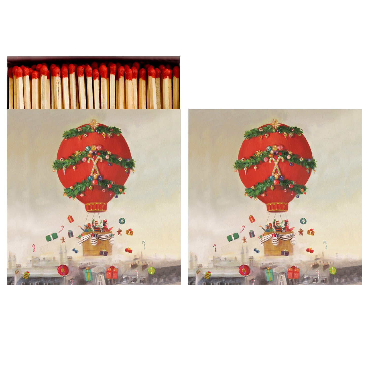 Premium Balloon Ride Matches - Long-Lasting & Windproof for Outdoor Adventures, Birthday Parties & Special Events