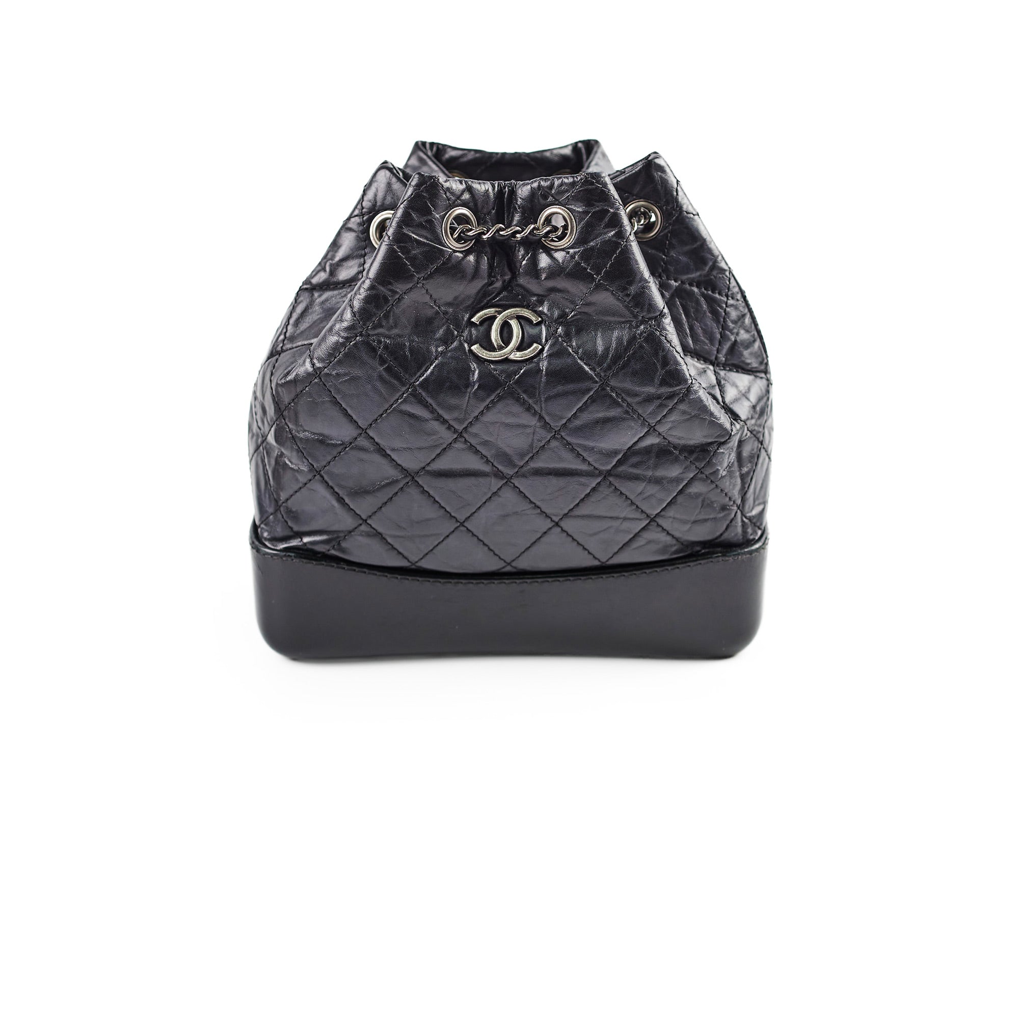 Chanel Black Gabrielle Backpack 24 Series - Luxury Designer Handbag for Women | Perfect for Travel, Work & Everyday Use
