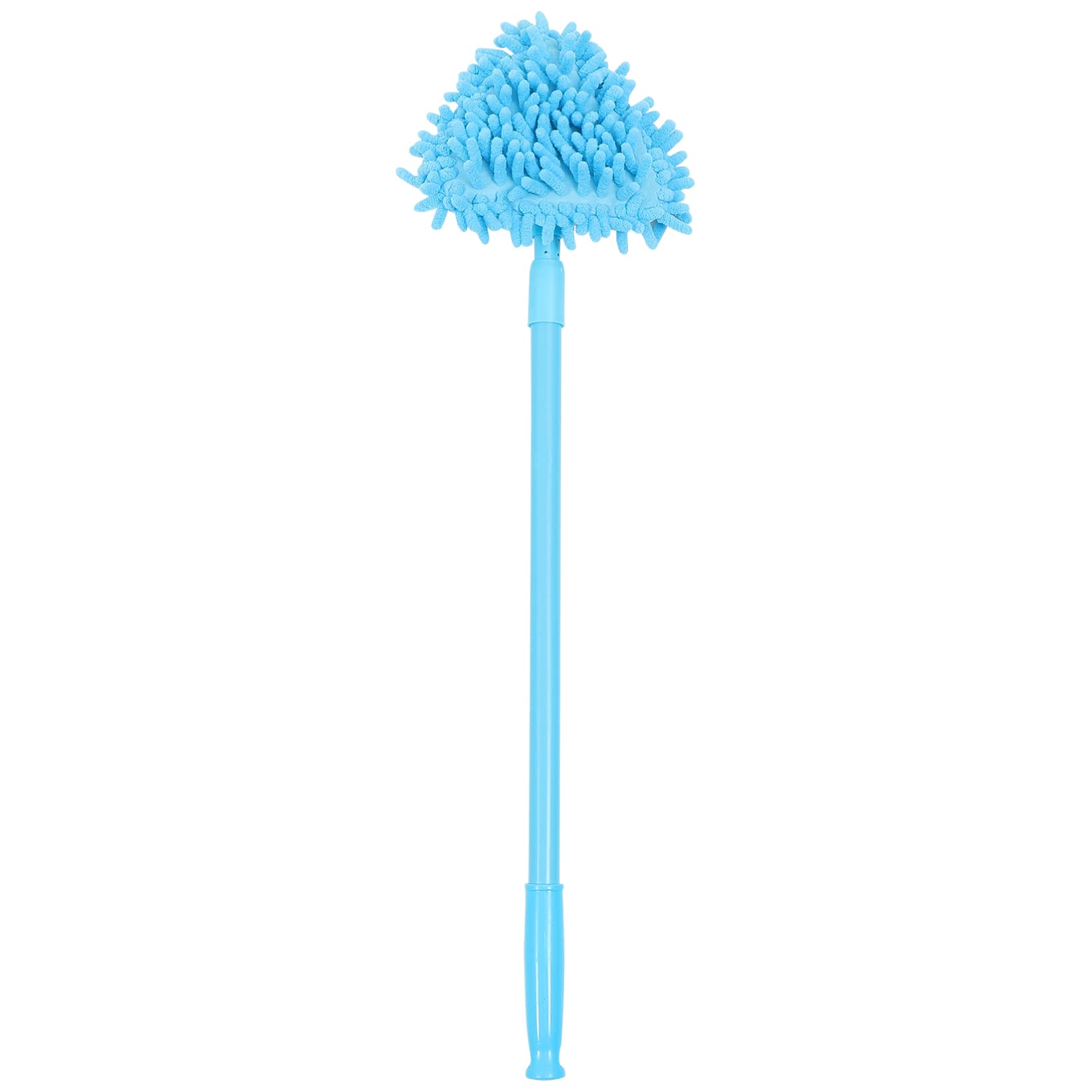 VICASKY Mini Triangle Mop - Adjustable Cordless Handheld Cleaning Mop for Tile Floors, Walls, Bathroom & Kitchen - Blue | Perfect for Tight Corners, Small Spaces & Quick Spot Cleaning