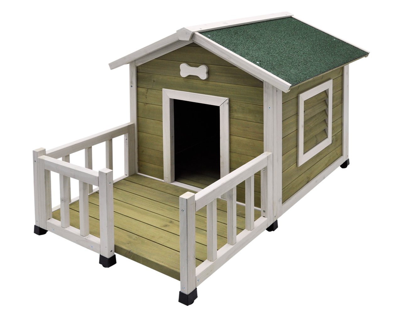Durable Large Dog Kennel Talamone Java - Heavy Duty Indoor & Outdoor Pet Crate for Medium to Big Dogs - Perfect for Home, Travel, and Training Use