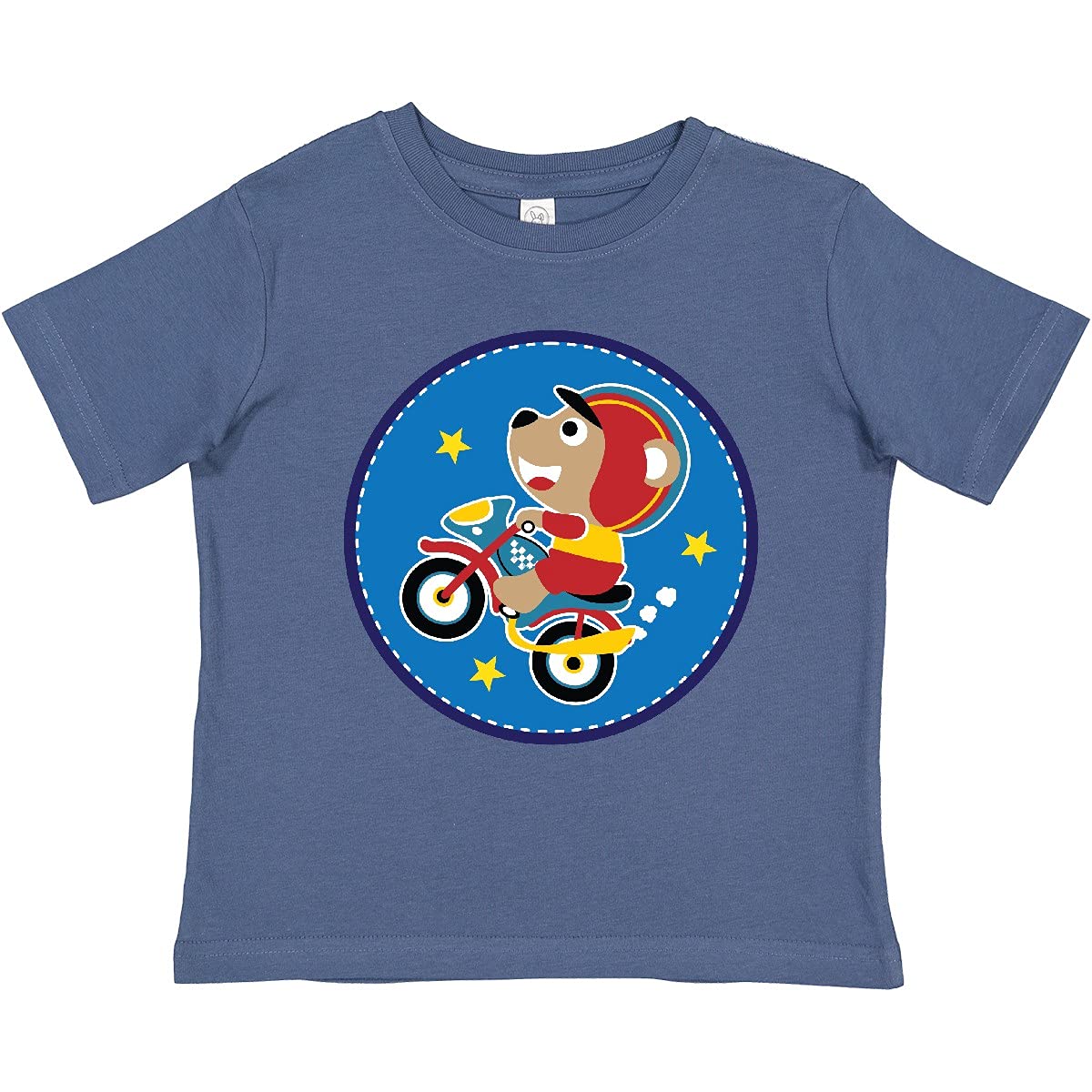 Inktastic Motorcycle Dirt Bike Racing Toddler T-Shirt - Cool Graphic Tee for Kids, Boys & Girls - Perfect for Riding, Racing & Outdoor Adventures