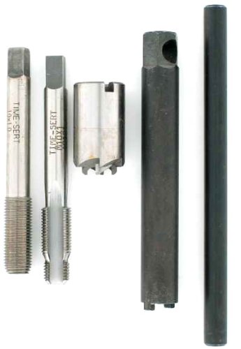TIME-SERT Metric Spark Plug Thread Repair Kit M10x1.0 (Part #4010) - Fix Stripped Spark Plug Threads for Cars, Motorcycles & Small Engines