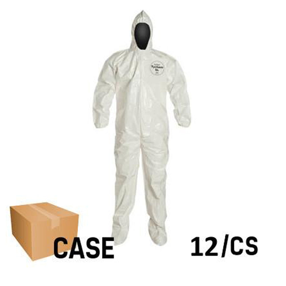 DuPont Tychem SL Coverall with Hood - Chemical Resistant Protective Suit for Hazardous Environments | Industrial Safety, Lab Work & Emergency Response