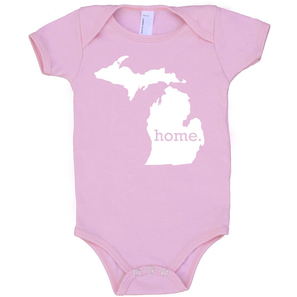 Michigan Home Baby Bodysuit - Soft Cotton Infant Onesie for Boys & Girls - Perfect for Family Photos, Holidays & Gameday Outfits