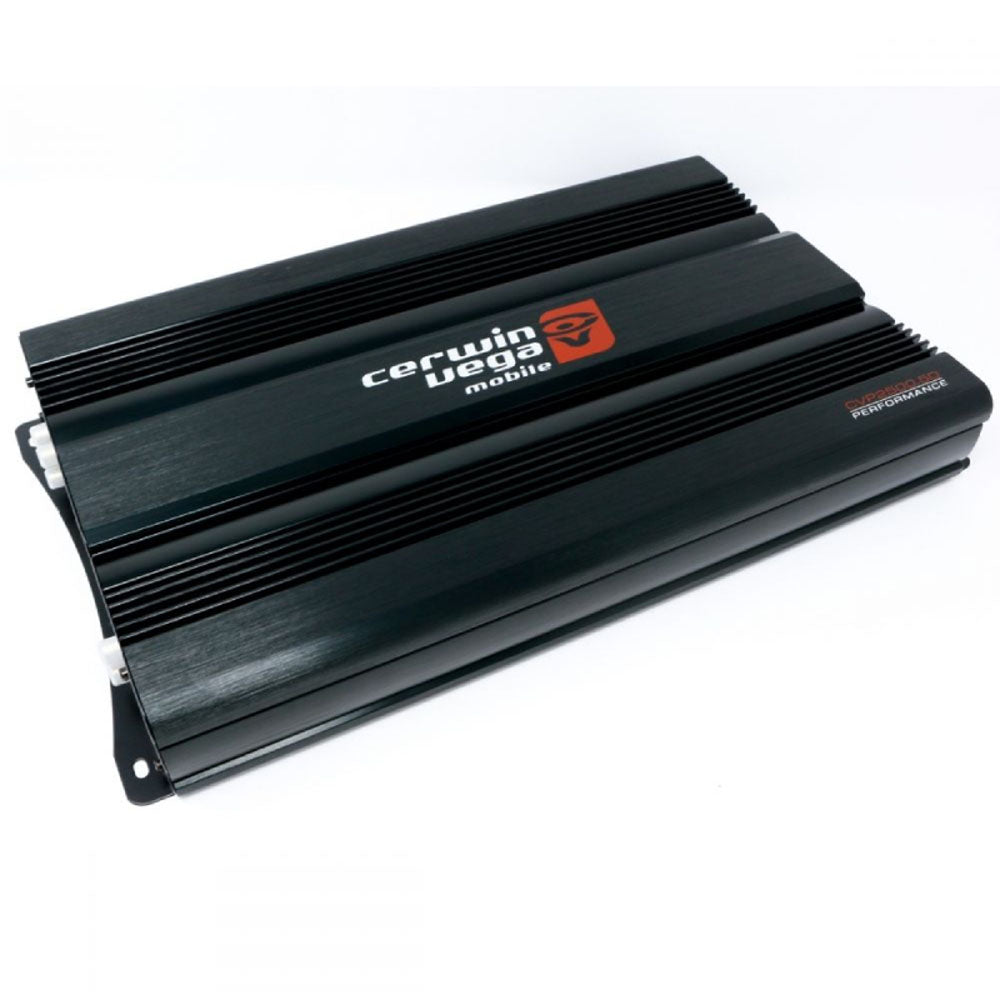 Cerwin Vega CVP2500.5D 2500W Peak Power 5-Channel Car Amplifier - 660W RMS Class AB with Bass Remote Control - Perfect for Car Audio Systems, Bass Boost & Multi-Speaker Setups