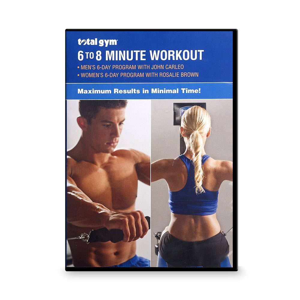 Total Gym Fit Workout DVD with John Carleo - Home Fitness Equipment for Full Body Training, Strength & Cardio Exercises - Perfect for Home Gym, Weight Loss & Muscle Toning