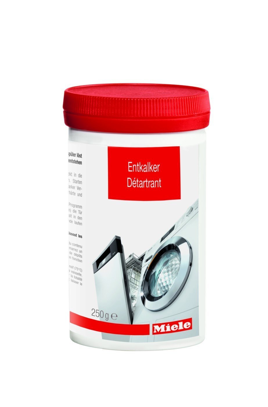 Miele Care Descaler Powder for Washers - Deep Cleaning & Sanitizing (Model 09043380) | Perfect for Laundry Machines & Dishwashers