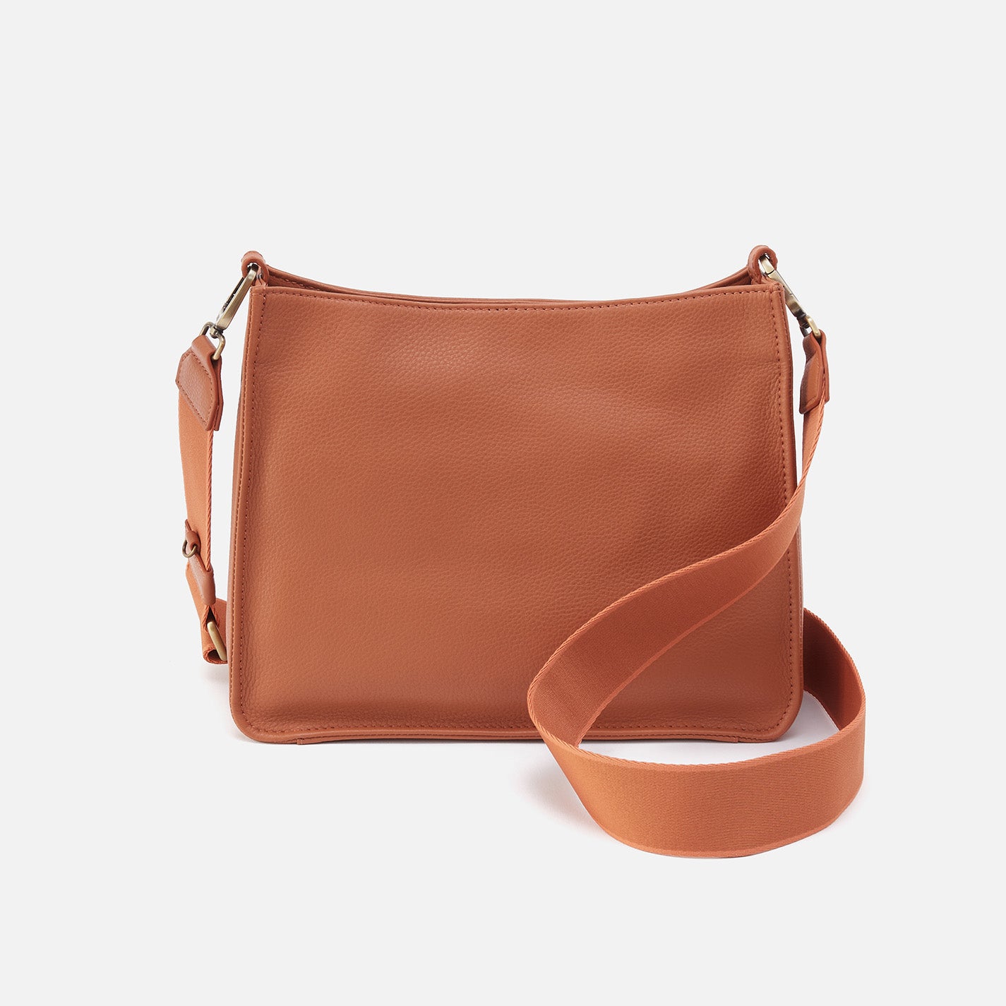 Pebbled Leather Cass Crossbody Bag in Butterscotch - Stylish Women's Shoulder Purse for Everyday Use, Work, and Travel
