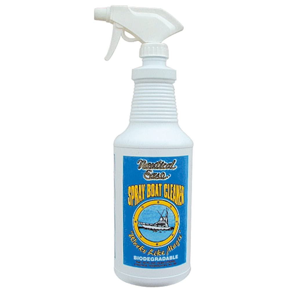 NES-2A Marine Boat Cleaner (1 Gallon) - Powerful Formula for Fiberglass, Vinyl & Metal Surfaces - Ideal for Boat Detailing, Deck Cleaning & Marine Maintenance
