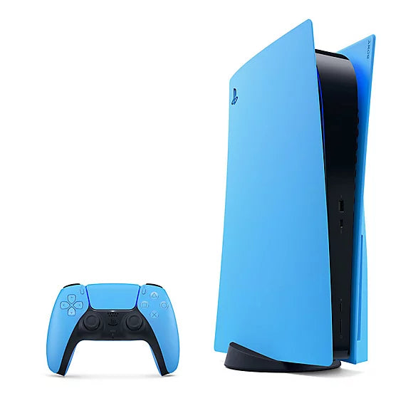 Sony PlayStation 5 Slim Console - Starlight Blue Disc Edition (CFI-2015) | Next-Gen Gaming Console with Ultra HD Blu-Ray, 4K Gaming & 120Hz Refresh Rate | Perfect for Home Entertainment & Competitive Gaming