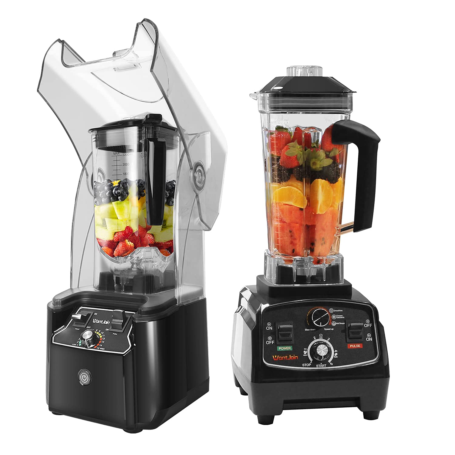 Quiet Soundproof Blender - Professional High-Speed Kitchen Blender for Smoothies, Juices & Meal Prep | Perfect for Apartments, Offices & Noise-Sensitive Environments