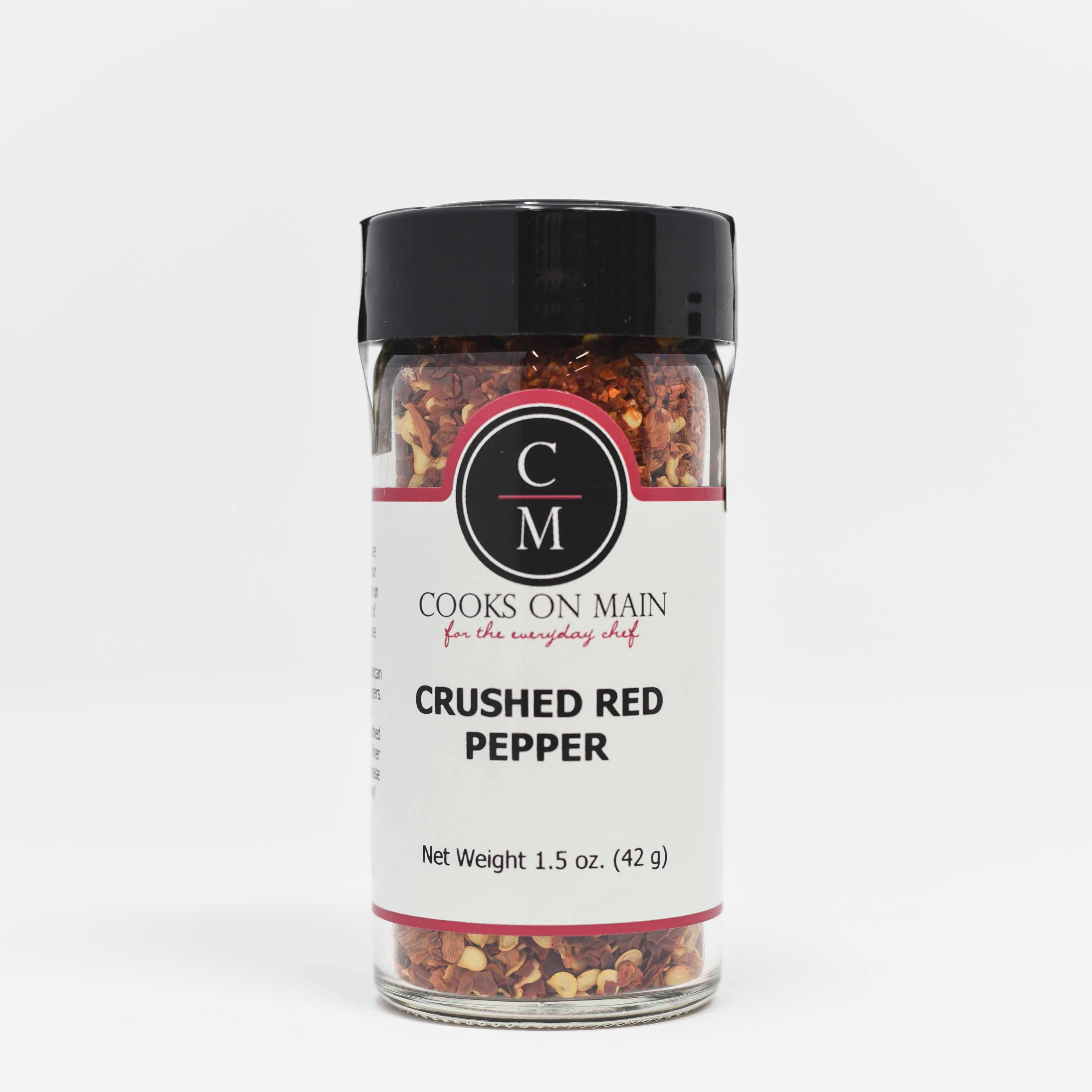 Organic Crushed Red Pepper Flakes - Hot & Spicy Seasoning for Pizza, Pasta, Salads & More - Premium Quality, Non-GMO, Gluten-Free - Perfect for Cooking, Grilling & Garnishing