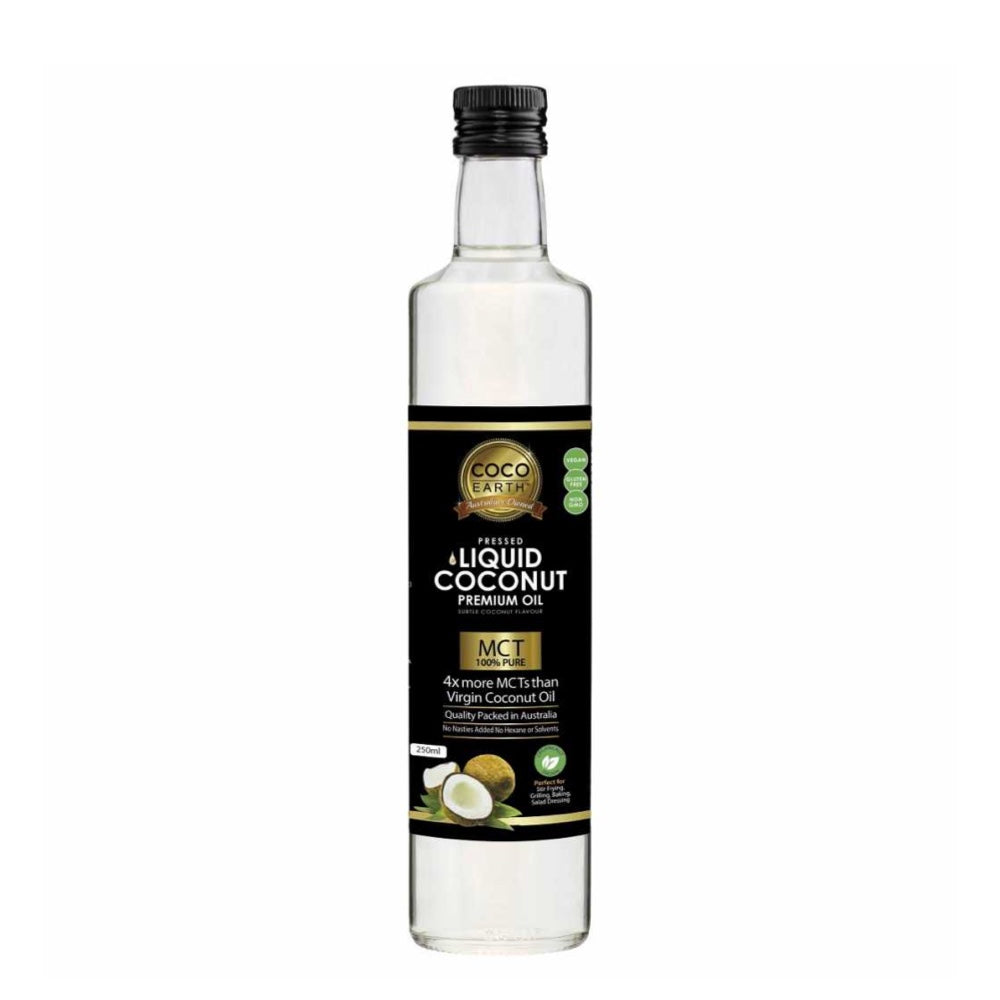 Organic Cold-Pressed Virgin Coconut Oil 250ml - 100% Pure Natural Hair & Skin Moisturizer - Perfect for Cooking, Baking & DIY Beauty Recipes