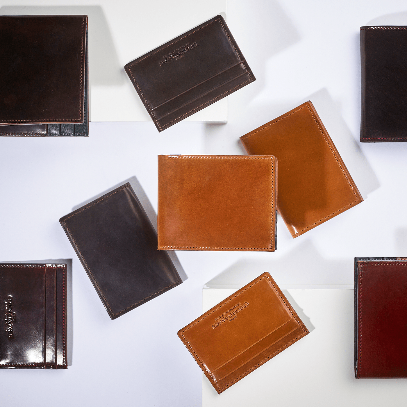 Premium Burgundy Cordovan Leather Card Holder - Slim RFID Blocking Wallet for Men & Women - Perfect for Business, Travel, and Everyday Use