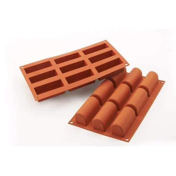 Premium Silikomart™ Midi Log Silicone Baking Mold - Perfect for Chocolate, Soap, Candles & Resin Crafts - Ideal for Holiday Treats, DIY Gifts & Home Decor