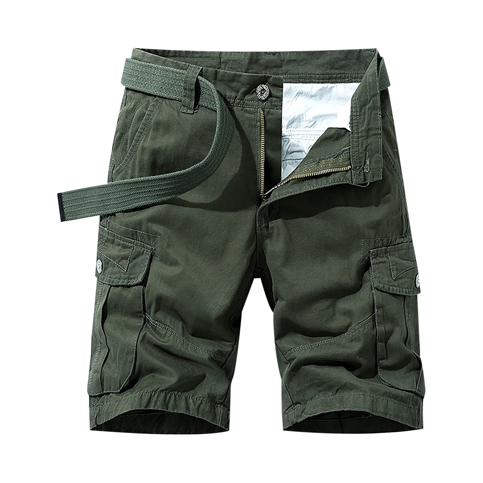 **Men's Quick-Dry Stretch Cargo Shorts - Hiking, Camping & Travel Outdoor Short Pants for Casual Wear & Active Lifestyle**