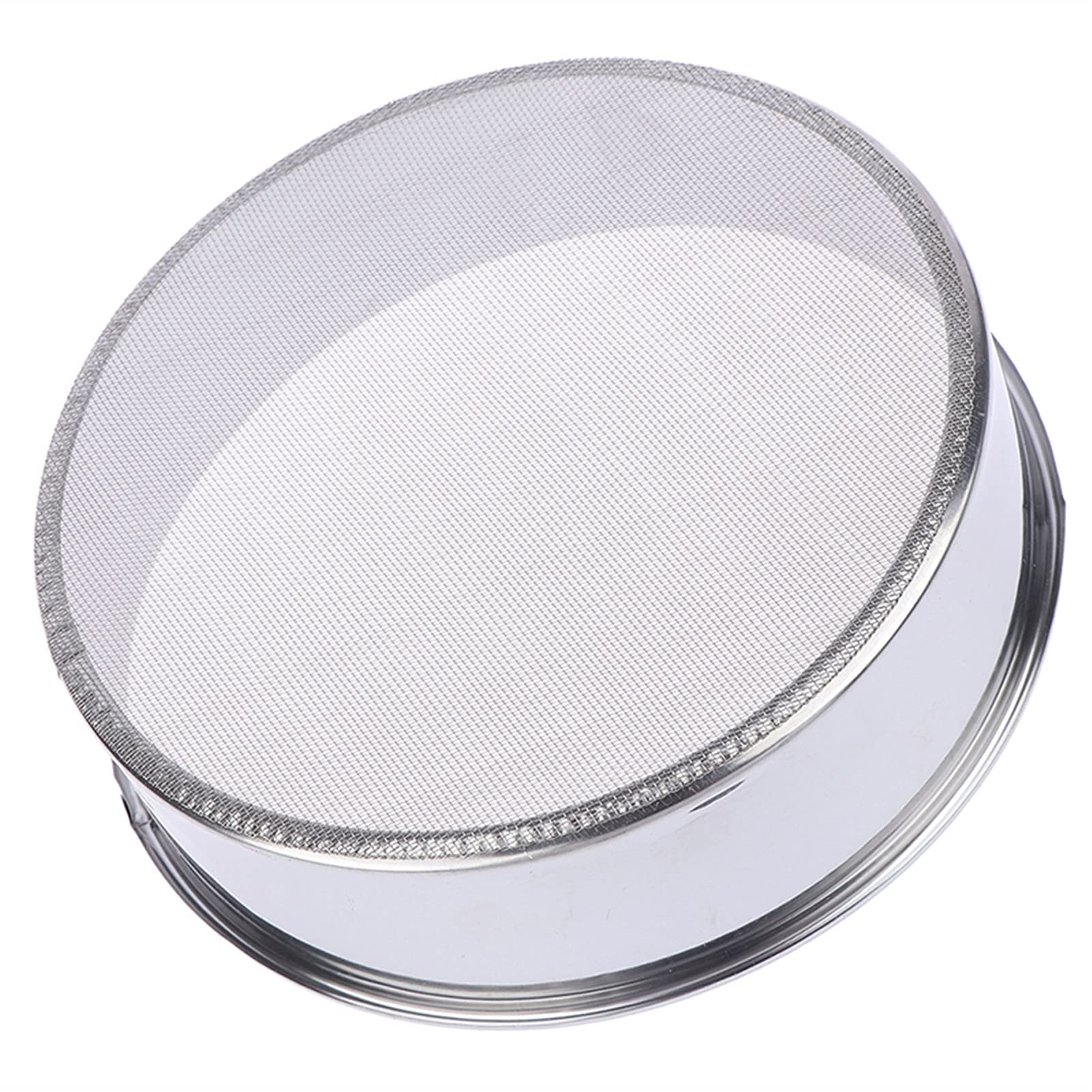 Stainless Steel Flour Duster & Fine Mesh Sieve - Premium Oil Strainer, Flour Colander, and Food Sifter for Baking & Cooking - Ideal for DIY Kitchen Tools, Filtering, and Food Preparation