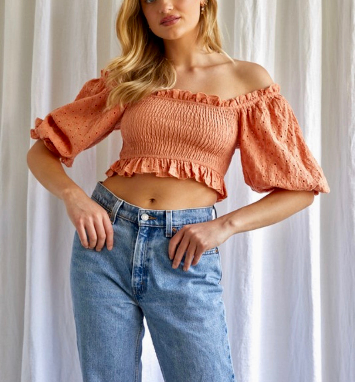 Sofia Orange Women's Casual T-Shirt - Soft Cotton Short Sleeve Top for Everyday Wear | Perfect for Summer Outfits, Beach Trips & Weekend Errands