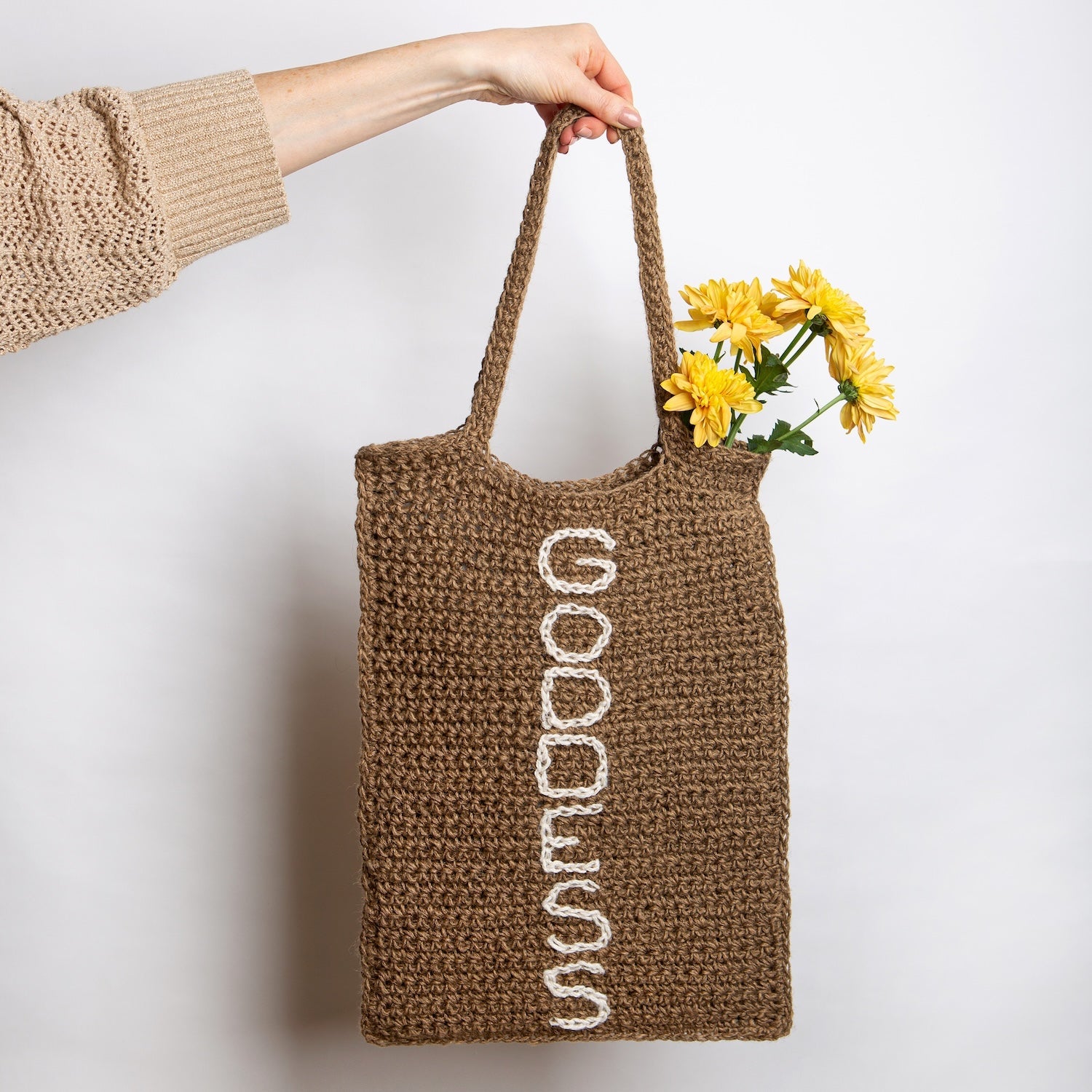 DIY Goddess Bag Crochet Kit - Complete Starter Set for Beginners | Handmade Boho Shoulder Purse | Perfect for Beach, Festival & Everyday Use