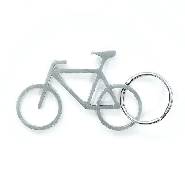Durable Bike Key Ring with Bottle Opener - Multi-Functional Bike Accessories for Cycling Enthusiasts - Perfect for Outdoor Adventures and Daily Use