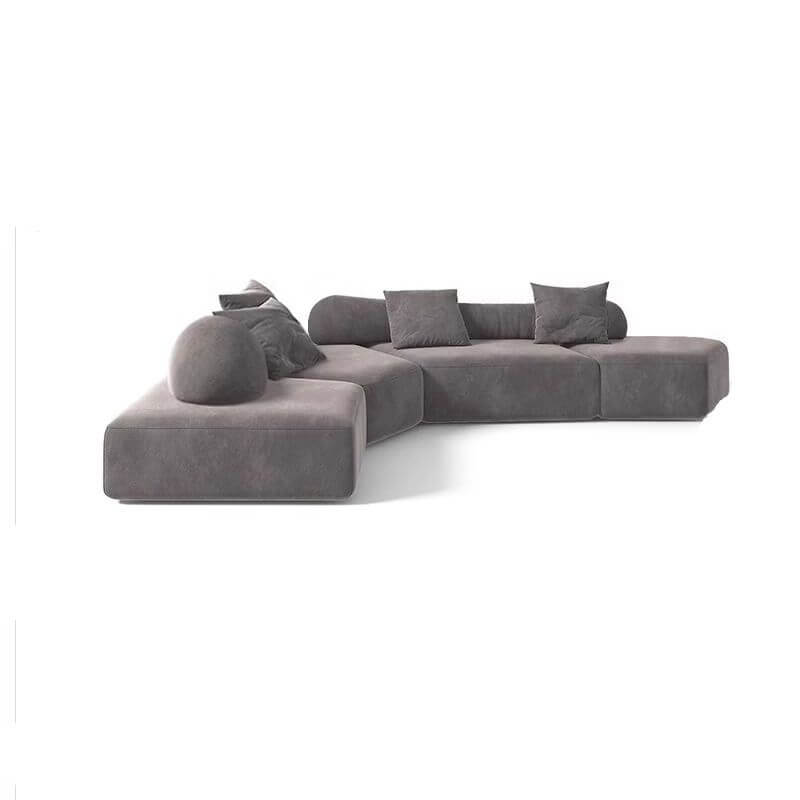 L-Shaped Corner Sectional Sofa with Left Chaise - Modern Living Room Furniture for Small Spaces & Apartments - Perfect for Lounging, Entertaining & Movie Nights