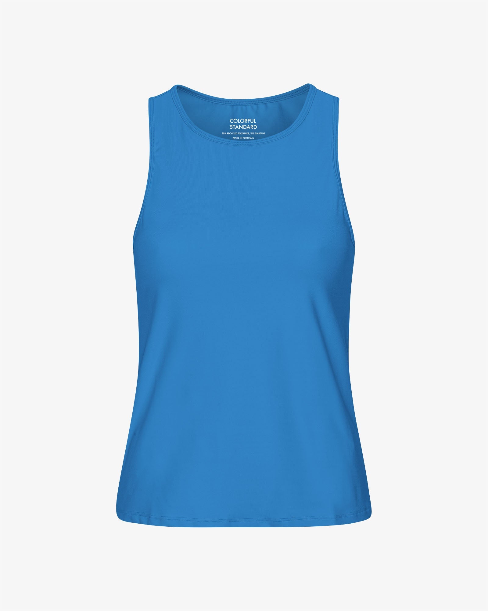 Active Tank Top for Women - Breathable Pacific Blue Workout Top - Perfect for Yoga, Running & Gym