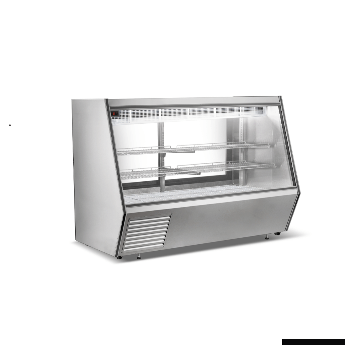Bonvue Commercial Refrigerated Deli, Meat & Seafood Display Case - AMS 21 Model | Perfect for Grocery Stores, Supermarkets & Butcher Shops