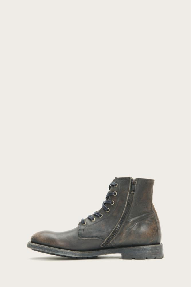 Frye Men's 80708 Black Leather Boots - Durable & Stylish for Casual Wear, Work & Outdoor Adventures