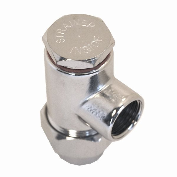 Speakman G21 0082 PC P SE 400 Inline Water Strainer Filter Assembly - High Flow Filtration for Residential & Commercial Plumbing Systems