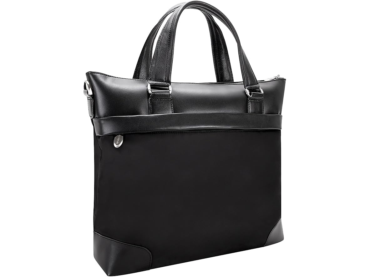 McKlein Eastward Nylon Laptop & Tablet Briefcase - Water-Resistant Business Bag for Men & Women - Perfect for Office, Travel, and Commuting