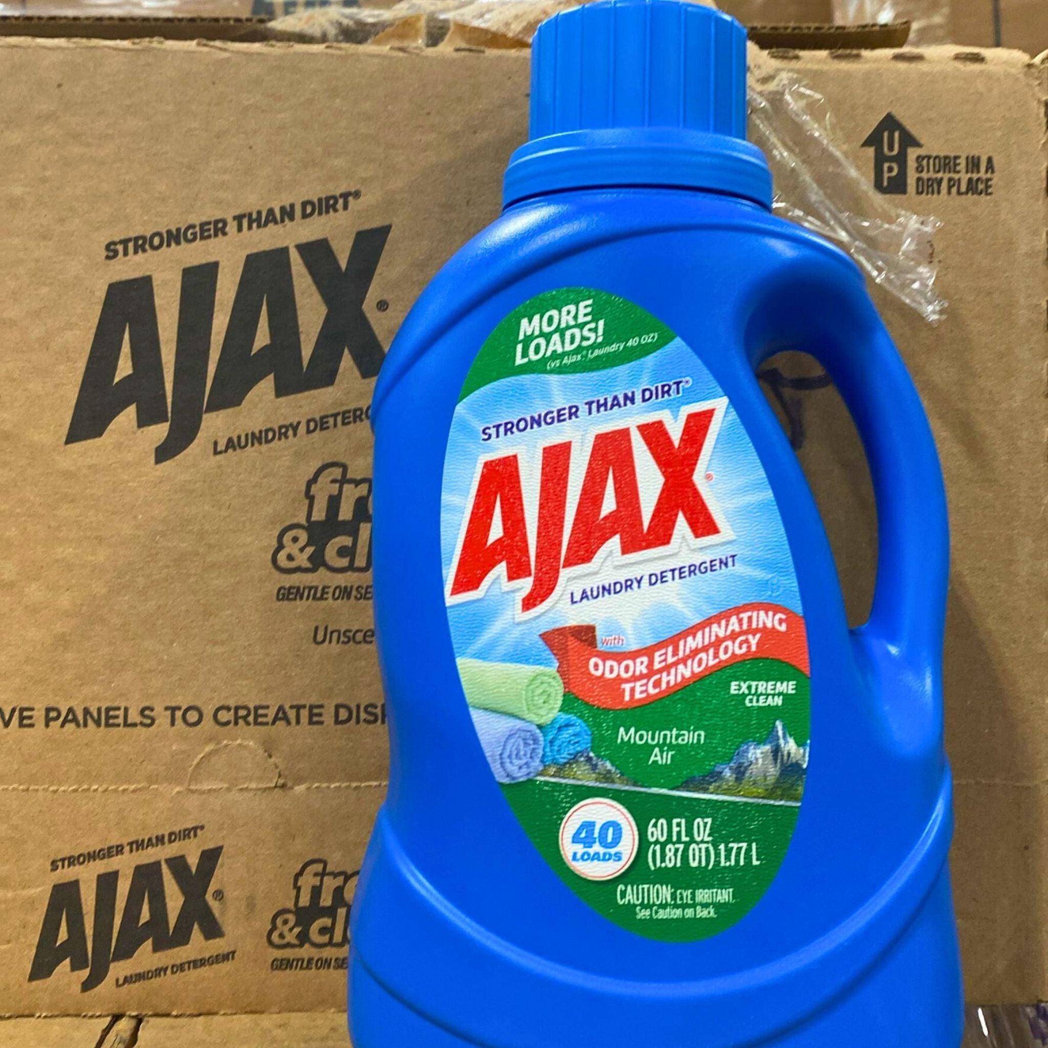 AJAX Mountain Air 60OZ (6 Pack) - Premium Stainless Steel Water Bottle for Hiking, Camping & Outdoor Adventures - BPA Free, Leak Proof & Insulated