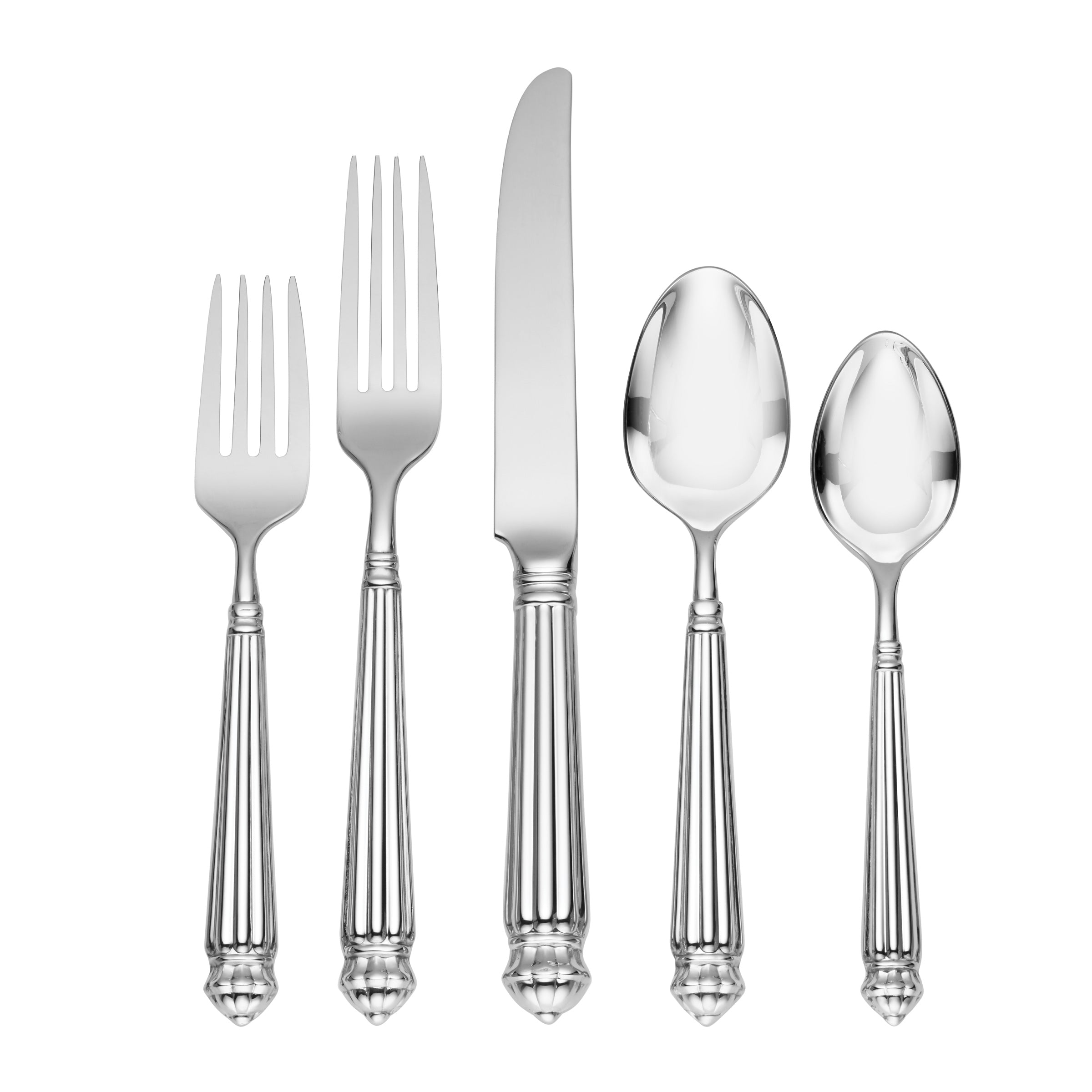 Musee 5-Piece Dinnerware Set - Elegant Tableware for Everyday Dining & Special Occasions